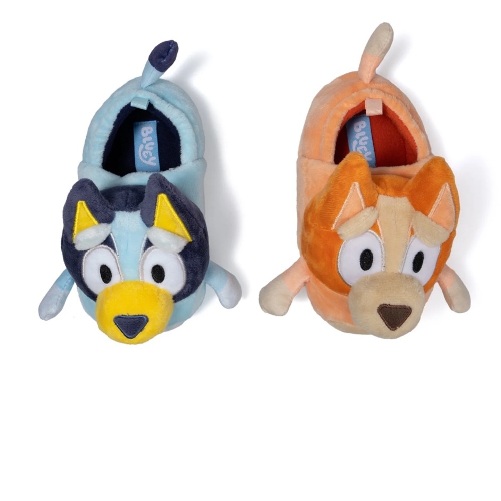 Bluey and Bingo Plush Slippers for Kids